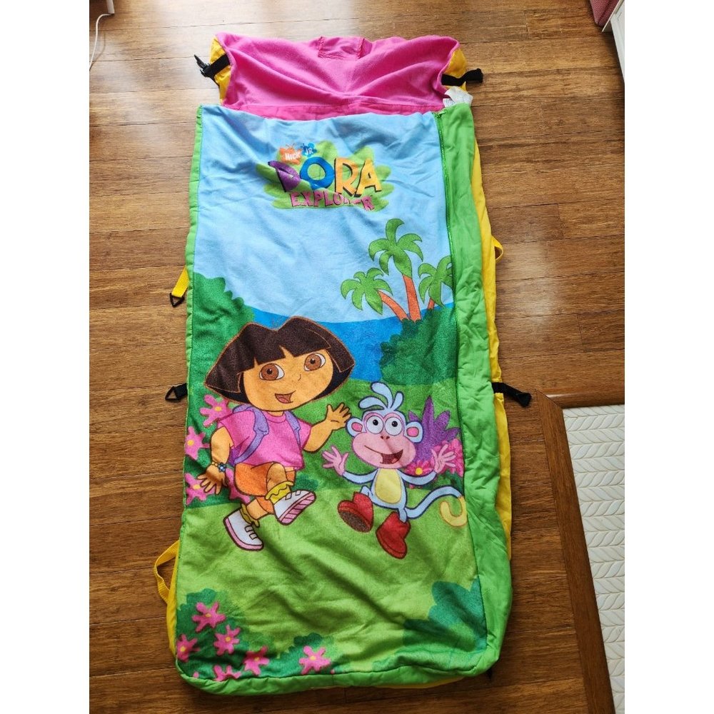 Playhut Dora the Explorer Convertible Chair/Bed Cover ONLY